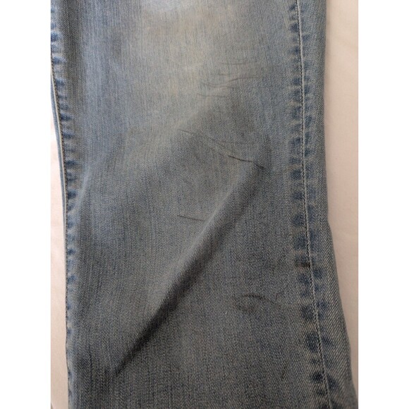 Talbots Flawless Five Pocket Slim Ankle Jeans 8 Blue Womens Mid Rise Stretch - Picture 3 of 11